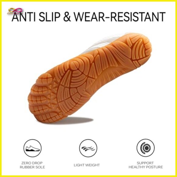 Minimalist Trail Running Sneakers Zero Drop Barefoot Wide Toe Box Unisex - Picture 4 of 7